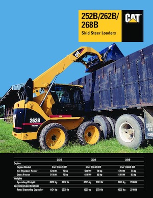स्किड स्टीयर लोडर Caterpillar 252B