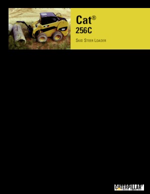 स्किड स्टीयर लोडर Caterpillar 256C