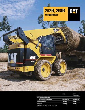 स्किड स्टीयर लोडर Caterpillar 262B