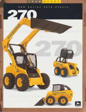 स्किड स्टीयर लोडर John Deere Construction 270