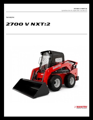 स्किड स्टीयर लोडर Manitou 2700V NXT:2