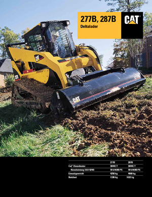 स्किड स्टीयर लोडर Caterpillar 277 B