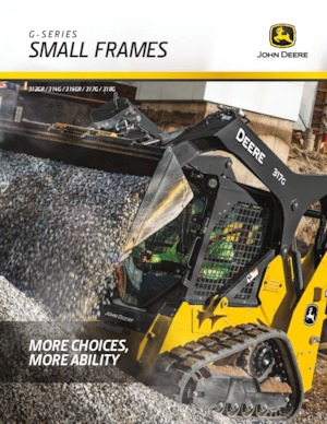 स्किड स्टीयर लोडर John Deere Construction 318G