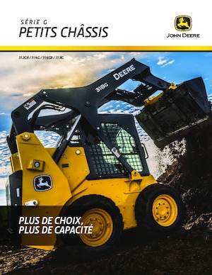 स्किड स्टीयर लोडर John Deere Construction 318G