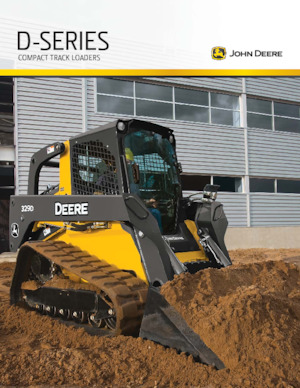 स्किड स्टीयर लोडर John Deere Construction 329D