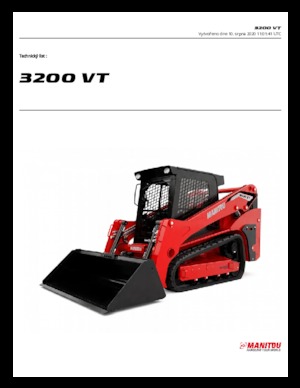 स्किड स्टीयर लोडर Manitou 3200VT