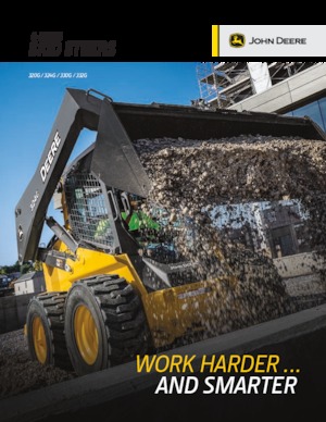 स्किड स्टीयर लोडर John Deere Construction 330G