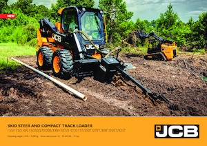 स्किड स्टीयर लोडर JCB 210