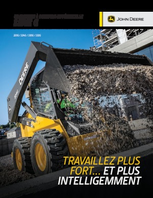 स्किड स्टीयर लोडर John Deere Construction 324G