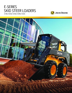 स्किड स्टीयर लोडर John Deere Construction 328E