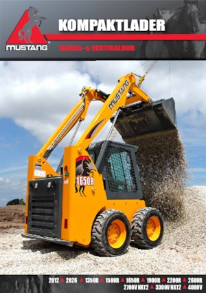 स्किड स्टीयर लोडर Mustang 3300 V
