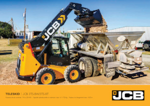 स्किड स्टीयर लोडर JCB 3TS-8W