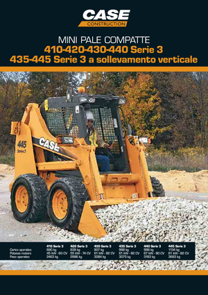 स्किड स्टीयर लोडर Case 410 S 3