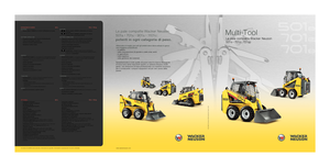 स्किड स्टीयर लोडर Wacker Neuson 701 s