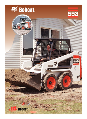 स्किड स्टीयर लोडर Bobcat 553