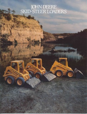 स्किड स्टीयर लोडर John Deere Construction 675B