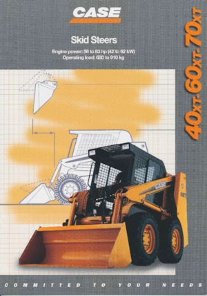 स्किड स्टीयर लोडर Case 60XT