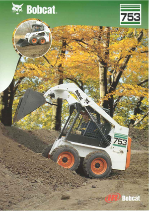 स्किड स्टीयर लोडर Bobcat 753 G