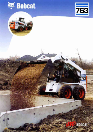स्किड स्टीयर लोडर Bobcat 763 G