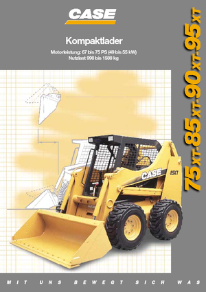 स्किड स्टीयर लोडर Case 95 XT
