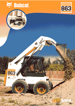 स्किड स्टीयर लोडर Bobcat 863 G