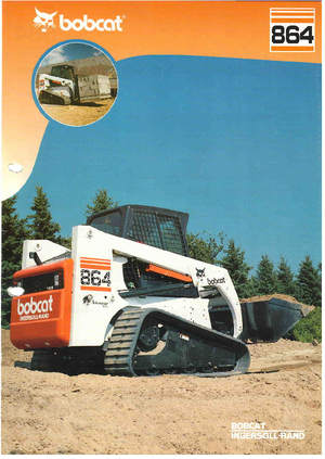 स्किड स्टीयर लोडर Bobcat 864 G H