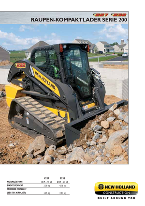 स्किड स्टीयर लोडर New Holland C227