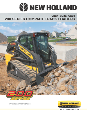 स्किड स्टीयर लोडर New Holland C227