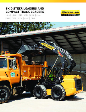 स्किड स्टीयर लोडर New Holland C327 
