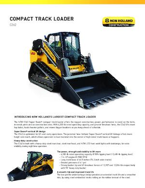 स्किड स्टीयर लोडर New Holland C362