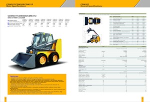 स्किड स्टीयर लोडर Lonking CDM312 V