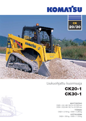 स्किड स्टीयर लोडर Komatsu CK20-1