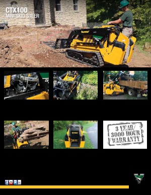 स्किड स्टीयर लोडर Vermeer CTX100