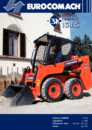 स्किड स्टीयर लोडर Eurocomach ESK 130.5