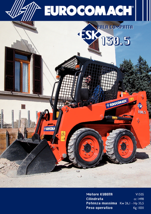 स्किड स्टीयर लोडर Eurocomach ESK 130.5