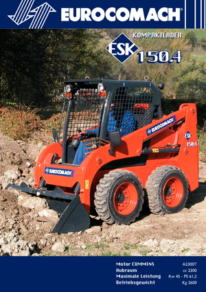 स्किड स्टीयर लोडर Eurocomach ESK 150.4