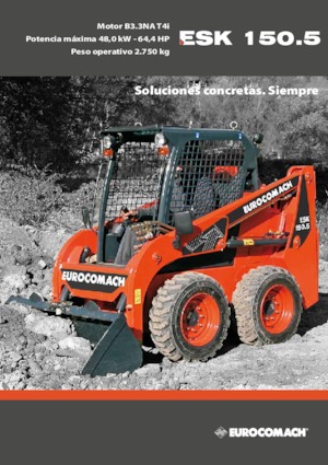 स्किड स्टीयर लोडर Eurocomach ESK 150.5