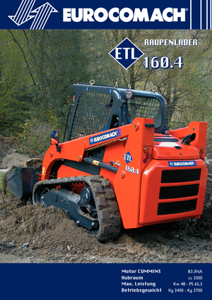 स्किड स्टीयर लोडर Eurocomach ETL 160.4