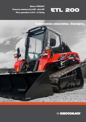 स्किड स्टीयर लोडर Eurocomach ETL 200