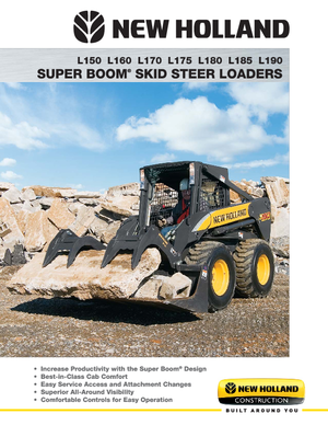 स्किड स्टीयर लोडर New Holland L150