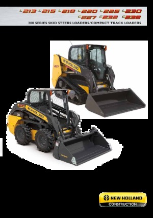 स्किड स्टीयर लोडर New Holland L213