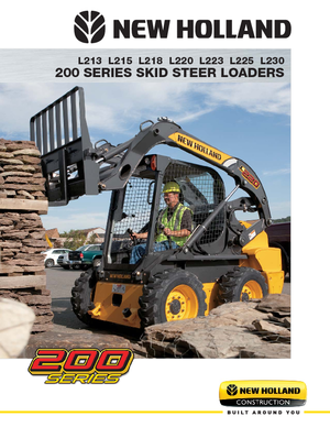 स्किड स्टीयर लोडर New Holland L213