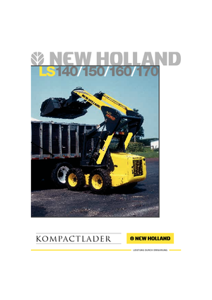 स्किड स्टीयर लोडर New Holland LS 150