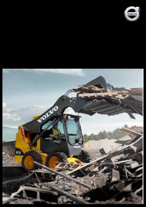 स्किड स्टीयर लोडर Volvo MC70C