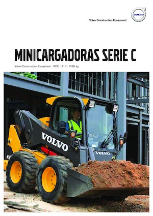 स्किड स्टीयर लोडर Volvo MC70C
