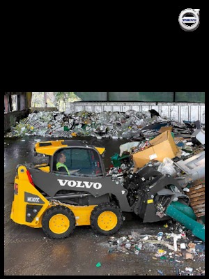 स्किड स्टीयर लोडर Volvo MC105C