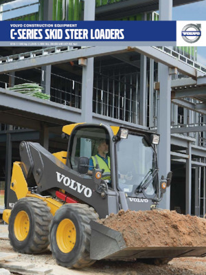 स्किड स्टीयर लोडर Volvo MC85C