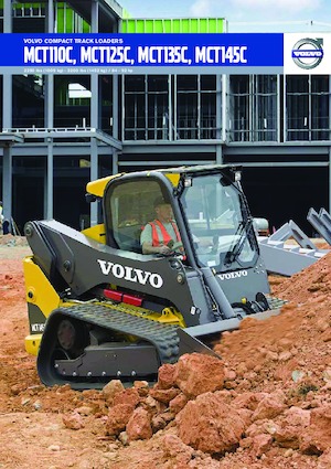 स्किड स्टीयर लोडर Volvo MCT145C