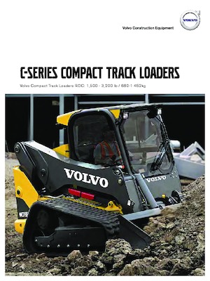 स्किड स्टीयर लोडर Volvo MCT85C