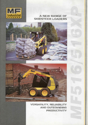 स्किड स्टीयर लोडर MF Industrial MF 516 XP